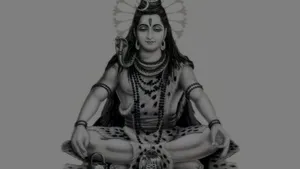 Dark Shiva In Lion Skin Wallpaper