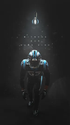 Dark Side Football Player Promotional Art Wallpaper