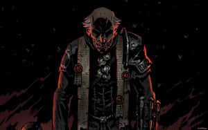 Dark_ Skull_ Warrior_ Artwork Wallpaper