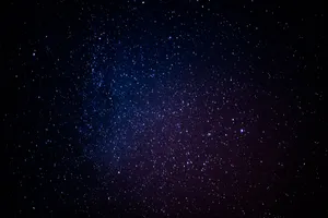 Dark Sky With Stars Wallpaper