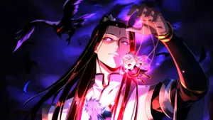 Dark Sorcerer Anime Villain Wallpaper