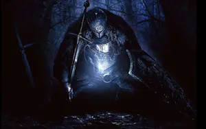 Dark Souls - Artorias The Abysswalker In Battle Wallpaper