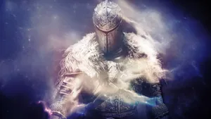 Dark Souls Black Knight Ethereal Glow Wallpaper