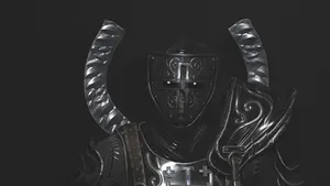 Dark Souls Black Knight In Action Wallpaper