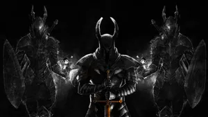 Dark Souls Black Knight Trio Wallpaper