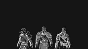 Dark Souls Black Knights Trio Wallpaper