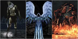 Dark Souls Bosses Epic Battle Wallpaper