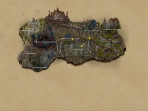 Dark Souls Game Map Illustration Wallpaper