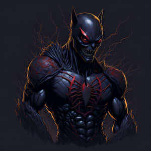 Dark Spider Fusion Art Wallpaper