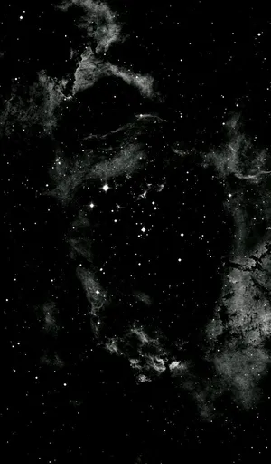 Dark Starry Night Sky Wallpaper