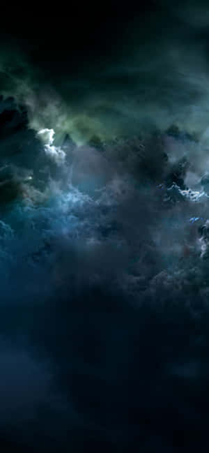 Dark Storm 1284 X 2778 Wallpaper Wallpaper