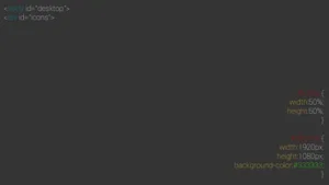 Dark Theme Coding Snippet Wallpaper