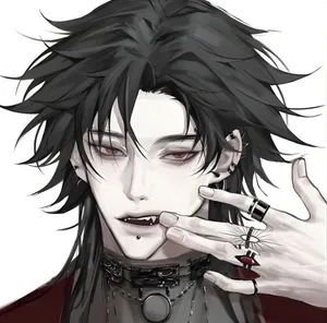 Dark Vampire Anime Pfp Wallpaper