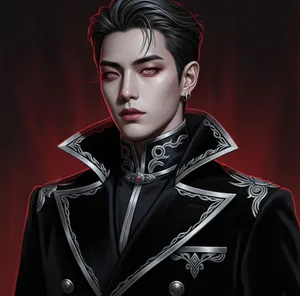 Dark Vampire Prince Pfp Wallpaper