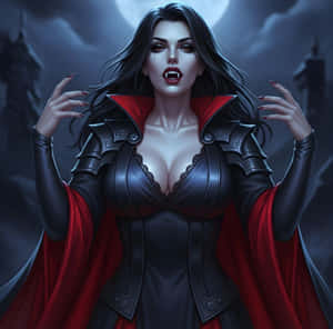 Dark Vampire Queen Pfp Wallpaper