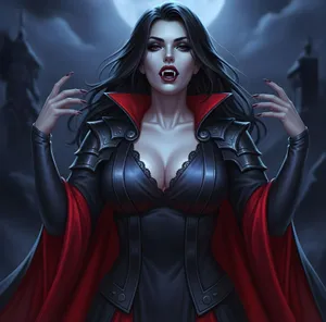 Dark Vampire Queen Pfp Wallpaper