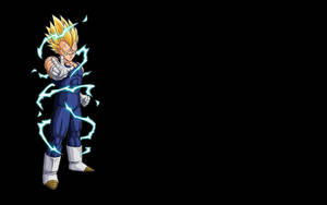 Dark Vegeta At Side Wallpaper