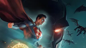 Dark War - Epic Battle Under The Moonlight Wallpaper