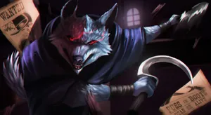 Dark_ Wolf_ Puss_in_ Boots_ Wanted_ Poster Wallpaper