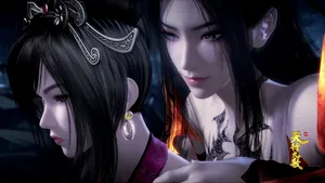 Darkest 3d Anime Girl Wallpaper