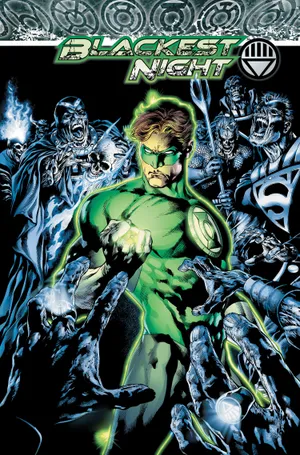 Darkness Descends On The World In Blackest Night Wallpaper