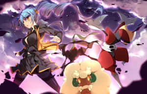 Darkrai Whimsicott And Bisharp Squad Wallpaper