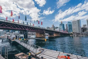 Darling Harbour Bridge Sydney Australia Wallpaper