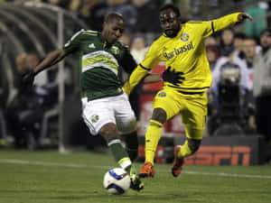 Darlington Nagbe Chicago Fire Match Wallpaper