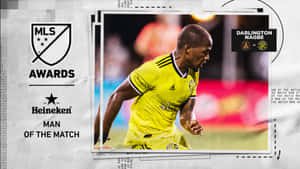 Darlington Nagbe Mls Awards Man Wallpaper