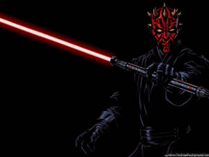 Darth Maul - A Dark Force Wielder Wallpaper