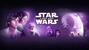 Darth Vader Confronts Princess Leia Aboard The Death Star - A Key Moment From A New Hope Wallpaper