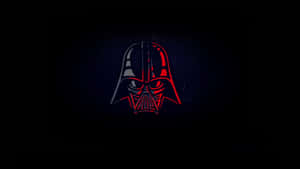 Darth Vader Red Outline4 K Wallpaper Wallpaper