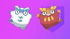 Darumaka_and_ Galarian_ Darumaka_ Animated Wallpaper