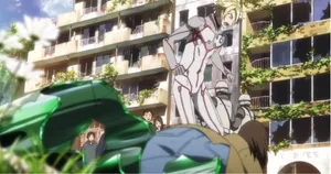 Daryl Yan Passionately Playing His Guitar Under Blue Skies Wallpaper