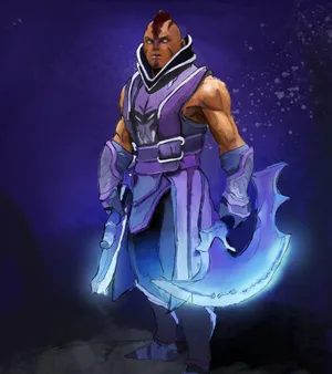 [dashing Anti-mage Unleashing His Power] Wallpaper