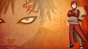 Dashing Gaara Stance Wallpaper