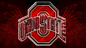 Dashing Ohio State Football Logo Wallpaper