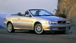 Dashing Volvo C70 In Twilight Wallpaper