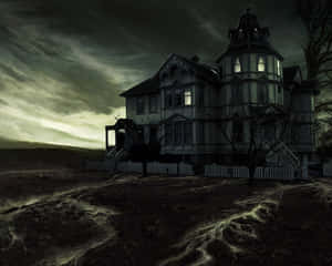 Daunting House Wallpaper