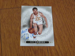 Dave Cowens Autographed Picture Wallpaper