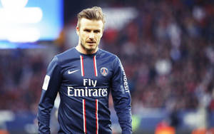 David Beckham Making His Legendary Paris Saint-germain Debut. Wallpaper