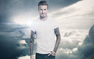 David Beckham Shows Off His Iconic Tattoos Wallpaper