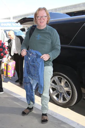 David Caruso Striking A Confident Pose Wallpaper