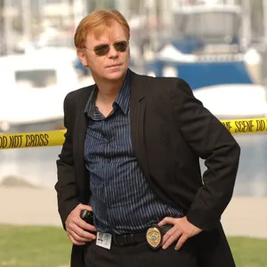 David Caruso Striking A Pose Wallpaper