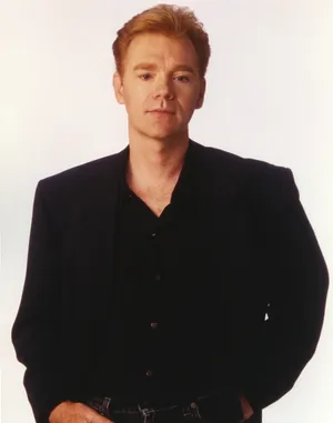 David Caruso Striking A Pose In A Stylish Suit. Wallpaper