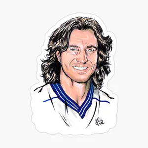 David Ginola Football Drawing Art Wallpaper