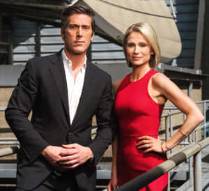 David Muir And Amy Robach Wallpaper