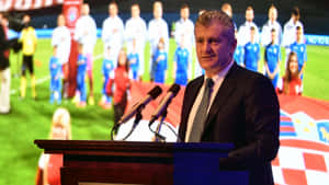 Davor Suker Croatia Footballer Speech Wallpaper