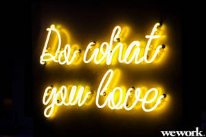 Dazzling Display Of Neon Yellow Radiance Wallpaper