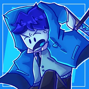 Dazzling Roblox Avatar In Action Wallpaper